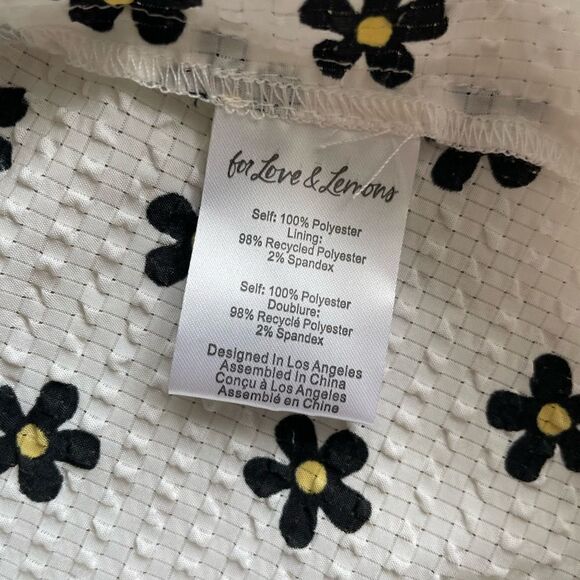 For Love & Lemons 🍋 Connie Mini Dress in Ivory Size S - Picture 10 of 12